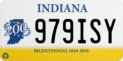 IN license plate 979ISY