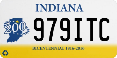 IN license plate 979ITC