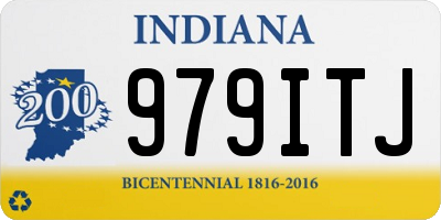 IN license plate 979ITJ