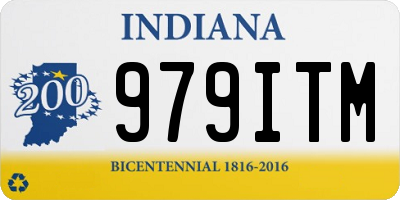 IN license plate 979ITM