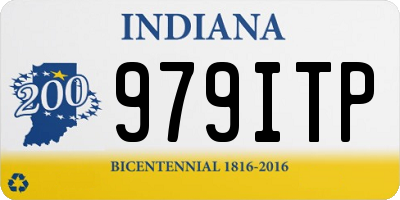 IN license plate 979ITP