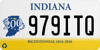 IN license plate 979ITQ