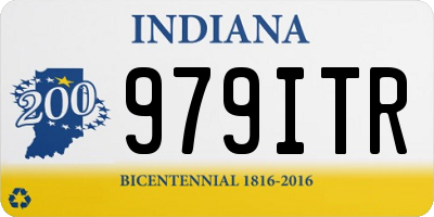 IN license plate 979ITR