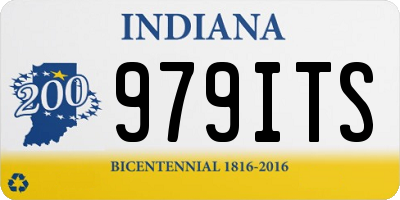 IN license plate 979ITS