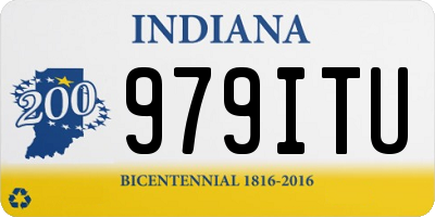 IN license plate 979ITU
