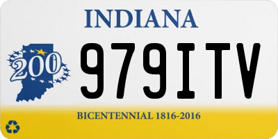IN license plate 979ITV