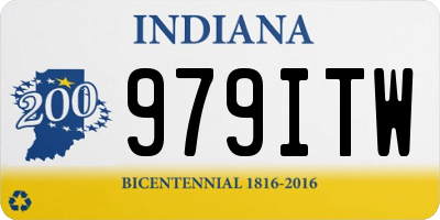 IN license plate 979ITW