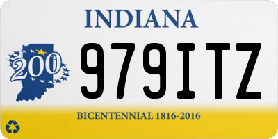 IN license plate 979ITZ