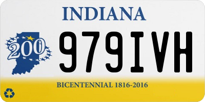 IN license plate 979IVH