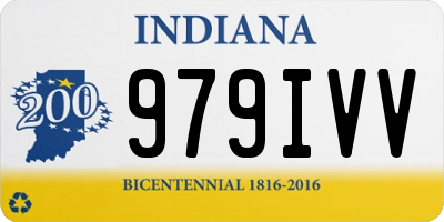 IN license plate 979IVV