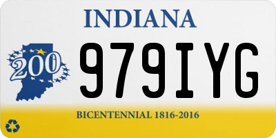 IN license plate 979IYG