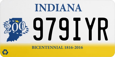 IN license plate 979IYR