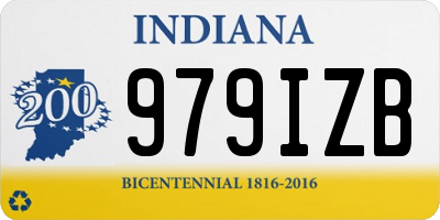 IN license plate 979IZB