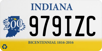 IN license plate 979IZC