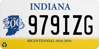 IN license plate 979IZG