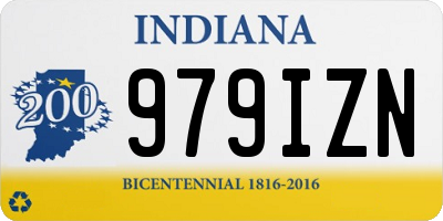 IN license plate 979IZN