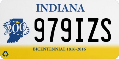 IN license plate 979IZS