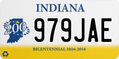 IN license plate 979JAE
