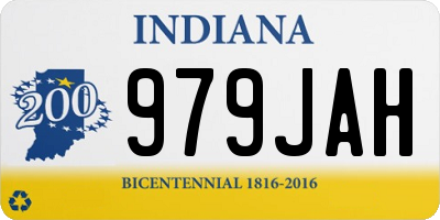 IN license plate 979JAH