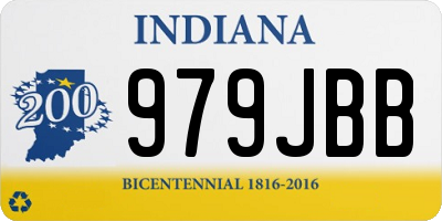 IN license plate 979JBB