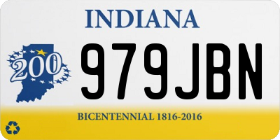 IN license plate 979JBN