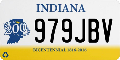 IN license plate 979JBV