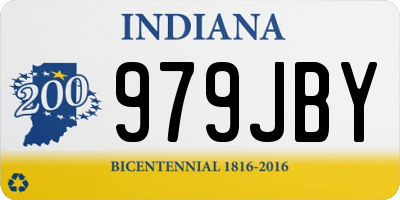IN license plate 979JBY