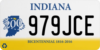 IN license plate 979JCE