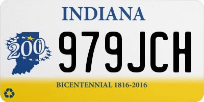 IN license plate 979JCH