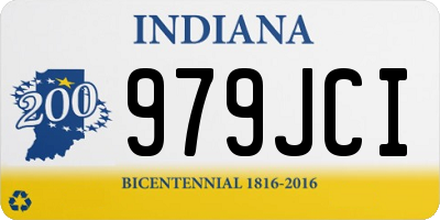 IN license plate 979JCI