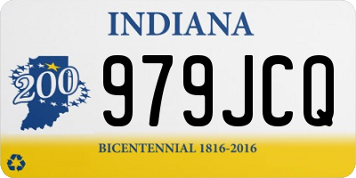 IN license plate 979JCQ