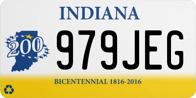 IN license plate 979JEG