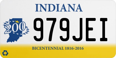 IN license plate 979JEI