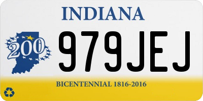 IN license plate 979JEJ
