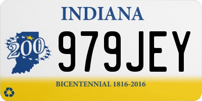 IN license plate 979JEY