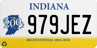 IN license plate 979JEZ