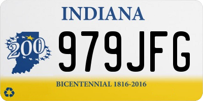 IN license plate 979JFG