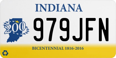 IN license plate 979JFN