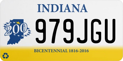 IN license plate 979JGU
