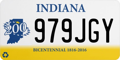 IN license plate 979JGY