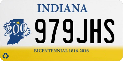 IN license plate 979JHS