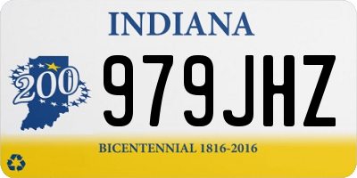 IN license plate 979JHZ