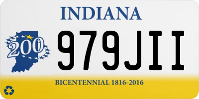 IN license plate 979JII