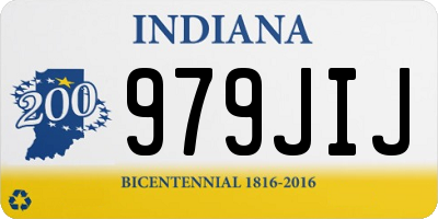 IN license plate 979JIJ