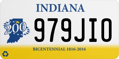 IN license plate 979JIO