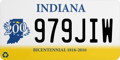 IN license plate 979JIW