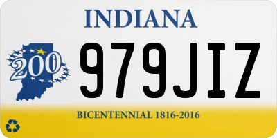 IN license plate 979JIZ