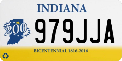 IN license plate 979JJA