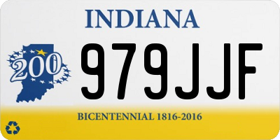 IN license plate 979JJF