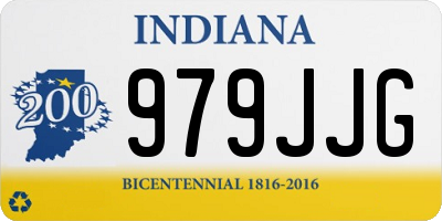 IN license plate 979JJG